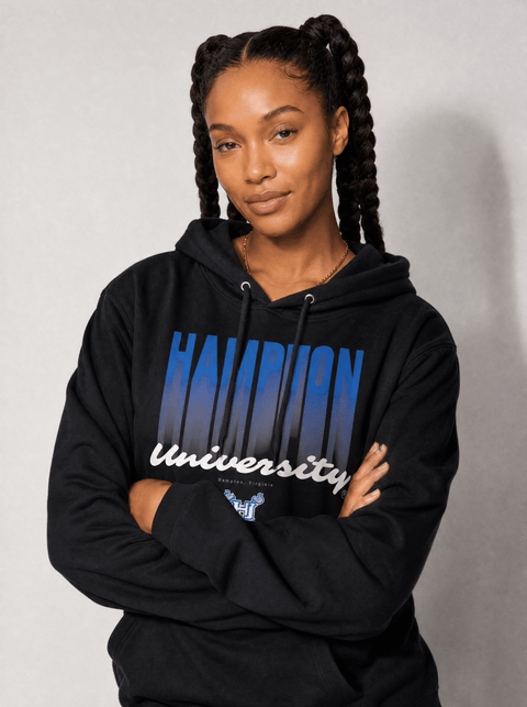 Hampton University - Fade Hoodie - DungeonForward