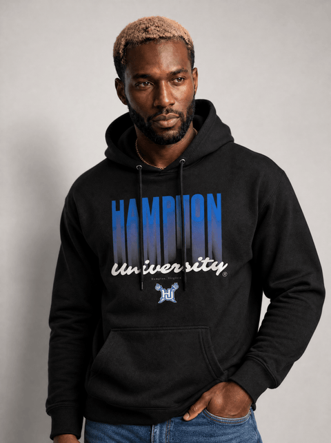 Hampton University - Fade Hoodie - DungeonForward