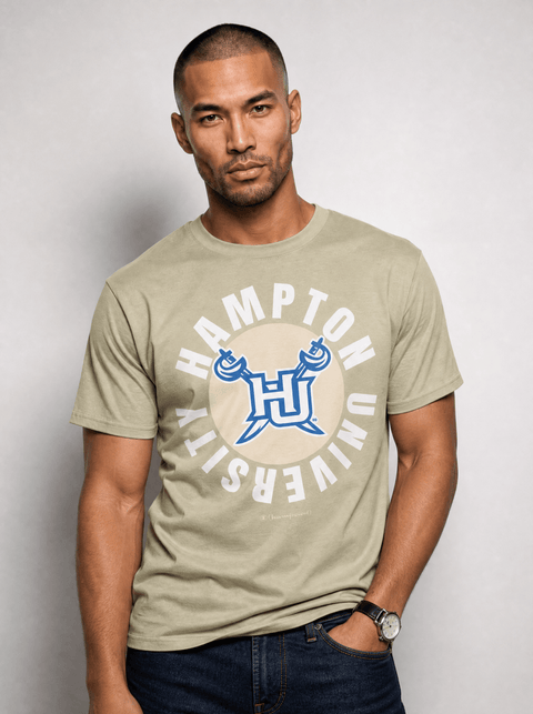 Hampton University Full Circle Oversized T Shirt - DungeonForward