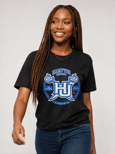 Hampton University - HU T-shirt - DungeonForward