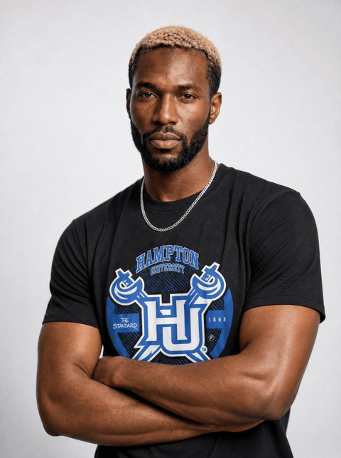 Hampton University - HU T-shirt - DungeonForward