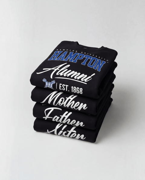 Hampton University (HU) - The Family - Sweatshirt - DungeonForward