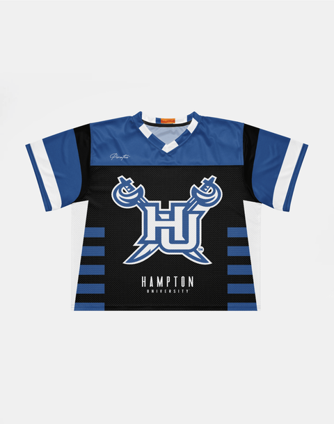 Hampton University - Phenom HBCU Box Jersey - DungeonForward