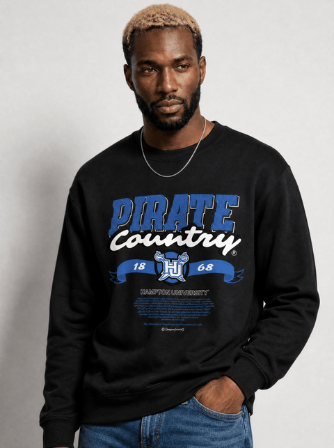Hampton University - Pirate Country - Classic Sweatshirt - DungeonForward