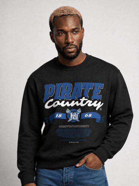 Hampton University - Pirate Country - Classic Sweatshirt - DungeonForward