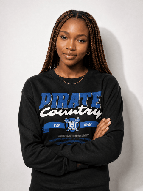 Hampton University - Pirate Country - Classic Sweatshirt - DungeonForward