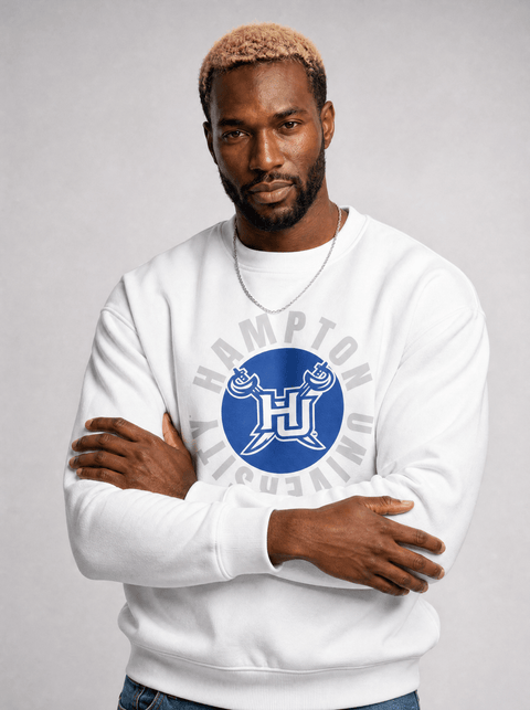 Hampton University - Pirate Nation - Full Circle Extra Comfy Sweatshirt - DungeonForward