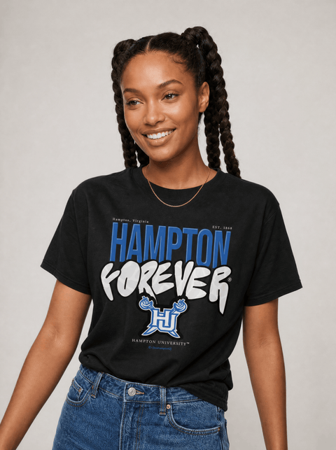 Hampton University – The Yard Forever T-shirt - DungeonForward
