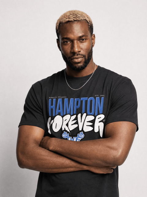 Hampton University – The Yard Forever T-shirt - DungeonForward