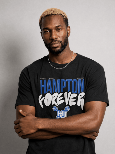 Hampton University – The Yard Forever T-shirt - DungeonForward