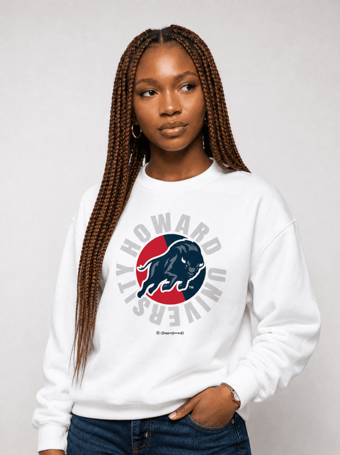 Howard University - Bison Country - Full Circle Extra Comfy Sweatshirt - DungeonForward