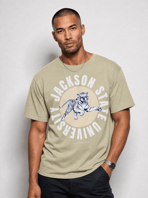 Jackson State University - Full Circle Oversized T-Shirt - DungeonForward