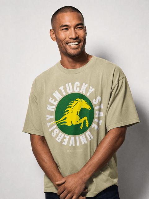 Kentucky State University - Full Circle Oversized T-Shirt - DungeonForward