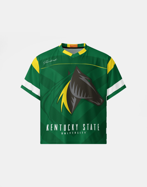 Kentucky State University - Phenom HBCU Box Jersey - DungeonForward