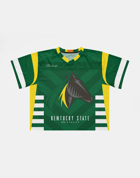 Kentucky State University - Phenom HBCU Box Jersey - DungeonForward