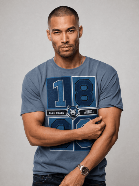 Lincoln University (MO) - Concrete Date T-shirt - DungeonForward