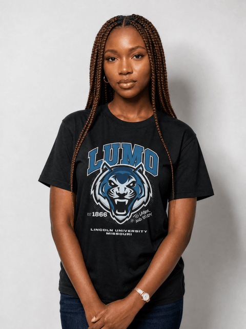 Lincoln University of Missouri - LUMO T-shirt - DungeonForward