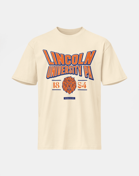 Lincoln University (PA) - HBCU - Stretch Logo Tshirt - DungeonForward