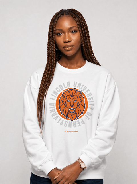Lincoln University (PA) - Lion Country - Full Circle Extra Comfy Sweatshirt - DungeonForward
