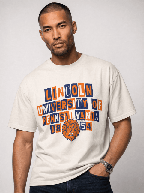 Lincoln University Pennsylvania - The Collage - Oversized T-shirt - DungeonForward