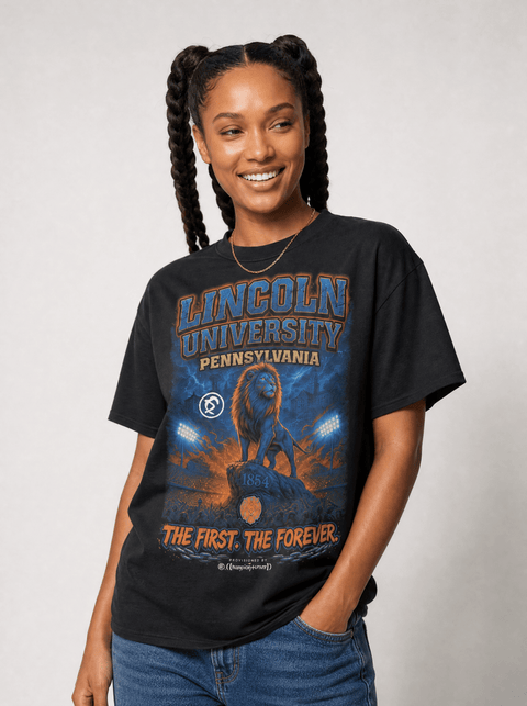 Lincoln University Pennsylvania – The Yard Bootleg Pusher T-shirt - DungeonForward
