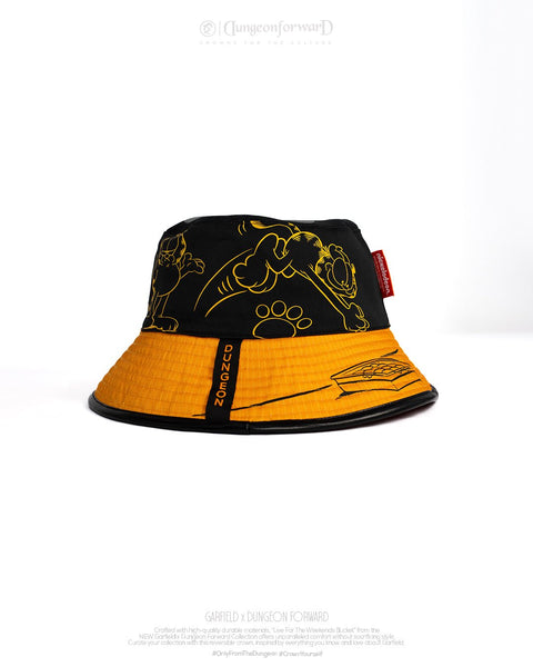 Live For The Weekends - Reversible Bucket - Garfield x Dungeon Forward - DungeonForward