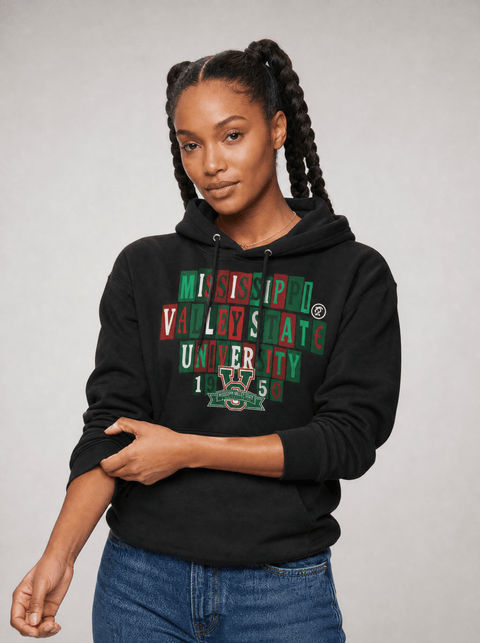 Mississippi Valley State University - Collage Hoodie - DungeonForward
