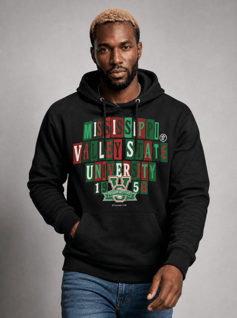 Mississippi Valley State University - Collage Hoodie - DungeonForward