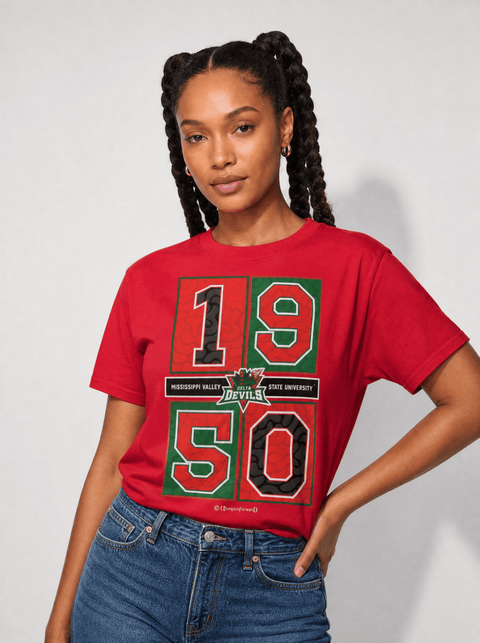Mississippi Valley State University - Concrete Date T-shirt - DungeonForward