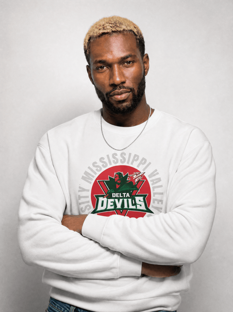 Mississippi Valley State University - Delta Devil Country - Full Circle Extra Comfy Sweatshirt - DungeonForward