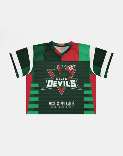 Mississippi Valley State University - Phenom HBCU Box Jersey - DungeonForward