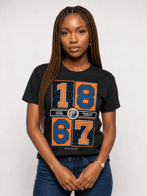 Morgan State University - Concrete Date T-shirt - DungeonForward
