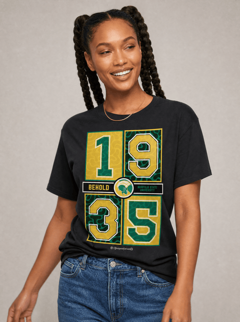 Norfolk State University - Concrete Date T-shirt - DungeonForward