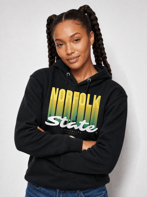 Norfolk State University - Fade Hoodie - DungeonForward