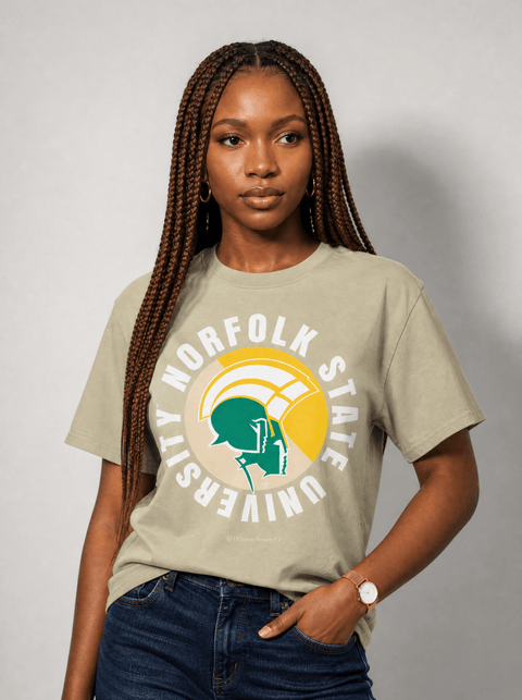 Norfolk State University - Full Circle Oversized T-Shirt - DungeonForward