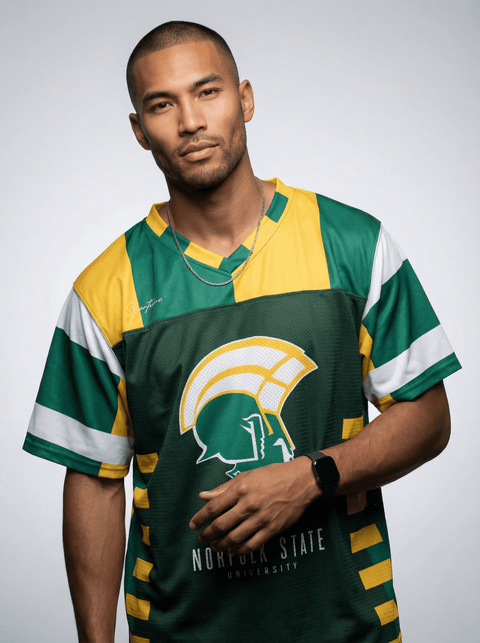 Norfolk State University - Phenom HBCU Box Jersey - DungeonForward