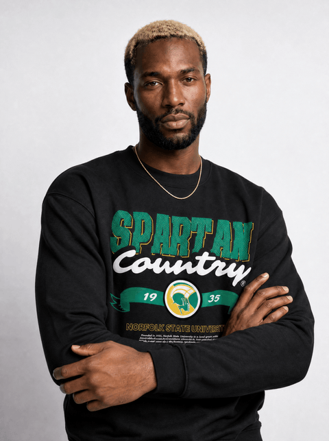 Norfolk State University - Spartan Country - Classic Sweatshirt - DungeonForward