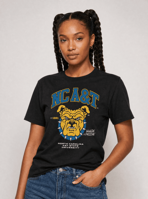 North Carolina Agricultural & Technical State University - NCAT T-shirt - DungeonForward