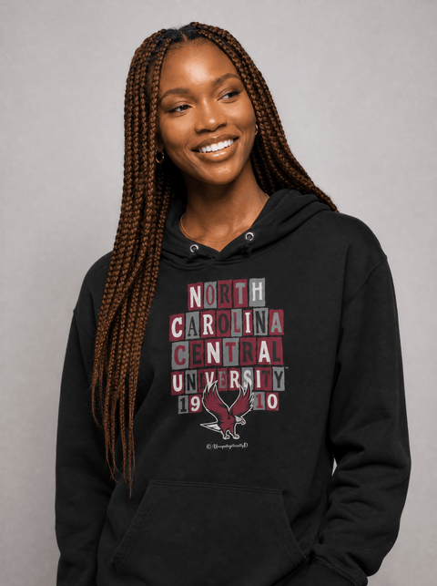 North Carolina Central University - Collage Hoodie - DungeonForward