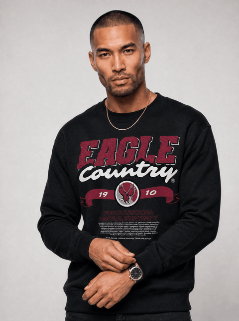 North Carolina Central University - Eagle Country - Classic Sweatshirt - DungeonForward