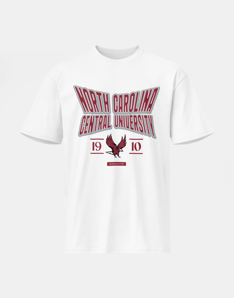 North Carolina Central University - HBCU - Stretch Logo Tshirt - DungeonForward