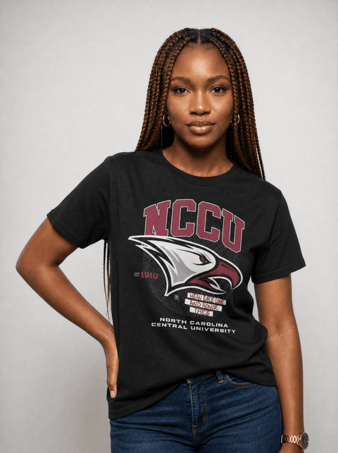 North Carolina Central University - NCCU T-shirt - DungeonForward