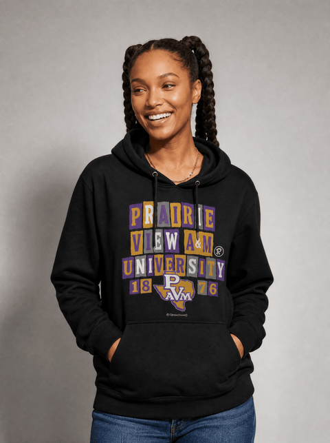 Prairie View A&M University - Collage Hoodie - DungeonForward