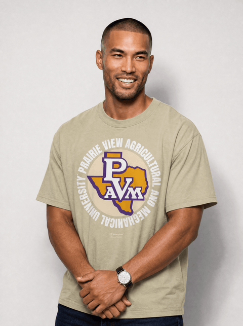 Prairie View A&M University - Full Circle Oversized T-Shirt - DungeonForward