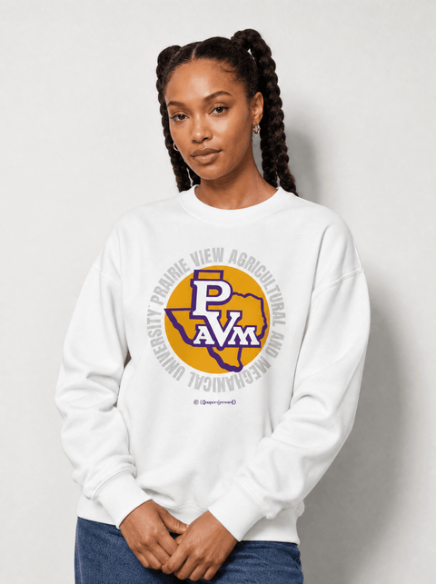 Prairie View A&M University - Panther Country - Full Circle Extra Comfy Sweatshirt - DungeonForward