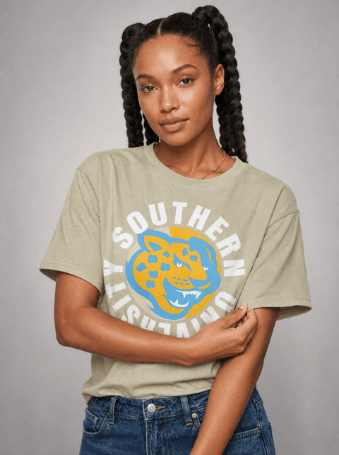 Southern University - Full Circle Oversized T-Shirt - DungeonForward