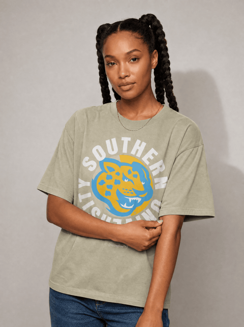 Southern University - Full Circle Oversized T-Shirt - DungeonForward