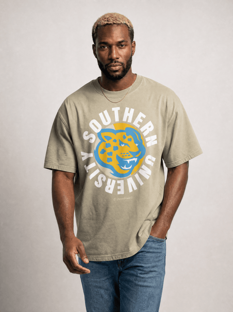 Southern University - Full Circle Oversized T-Shirt - DungeonForward