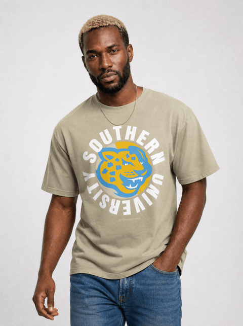 Southern University - Full Circle Oversized T-Shirt - DungeonForward