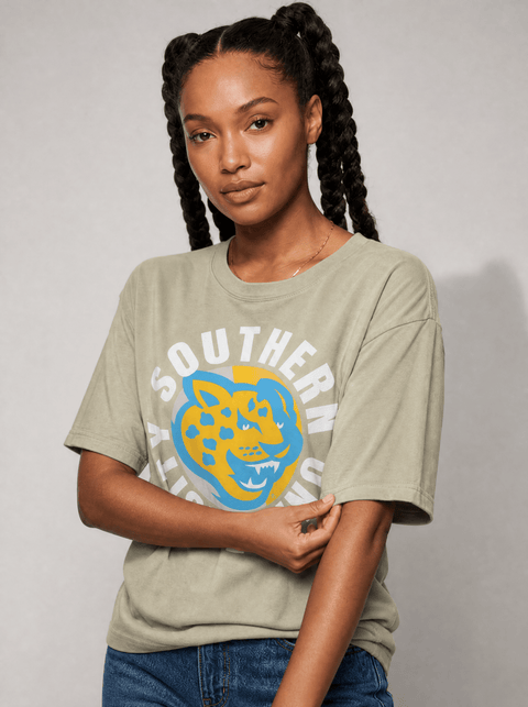 Southern University - Full Circle Oversized T-Shirt - DungeonForward